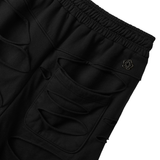 [Runway] Double Layer Cut-out Shorts_Black