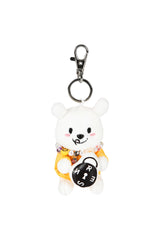 YELLOW PADDING MEOMMEO-I Plush keyring + necklace