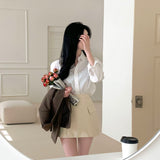 スリットポケットミニスカート / [4color] slit pocket mini skirt