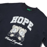 HTT クラッククルーネック / HTT Crack Crewneck _Navy