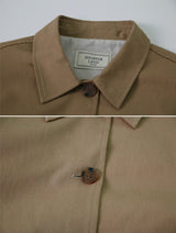 [SHOPPERMADE] Classic Half Trench Coat (2color)