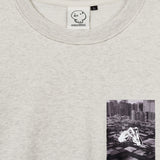 'Hand n' Hand' Crewneck Sweatshirt Oatmeal