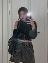 [MADE] UL 4seasons crop sleeveless