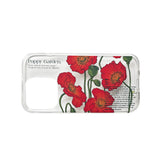 ポピー スマホケース/Red Poppy (Galaxy) Jelly Case