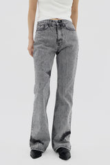 グレーデニムブーツカットパンツ / no.0027 Gray Denim Bootcut Pants