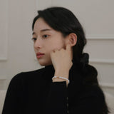 rice pearl bracelet(14K gold-filled magnetic clasp) (6680508989558)