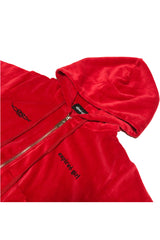 ベルベットフレームフーディージップアップ  / Velvet Flame Hoodie Zip-up (4168723726454)