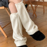 Bael Napping Bootcut Ribbed String Leg Warmer