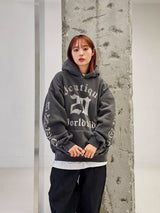 VENTIQUE Pigment 20 Napping Hoodie 3color