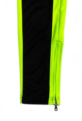 TZ TRACK PANTS (BLACK/GREEN NEON) (6635093065846)