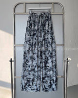 プリントプリーツパンツ / [Made] Printed Pleats Pants (2 colors)