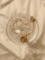 シエナパールシェルネックレス/Sienna Pearl Shell Necklace