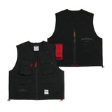 カモ柄ベスト / 21SS TECH VEST CAMOUFLAGE / BLACK