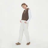 CABLE KNIT VEST_BROWN (6610823413878)