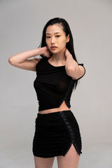 ローラシャーリングトップ / PNF Rola Shirring Top