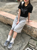 フリーダムバミューダスウェットパンツ