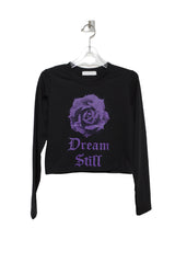ローズプリント長袖Tシャツ / Rose Print t (3 colors)