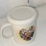 Heart puppy mug (blue&yellow)