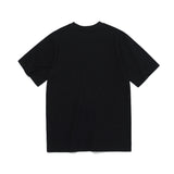 オーバーフィットマシュマロポイントショートスリーブT/OVERFIT MARSHMALLOW POINT SHORT-SLEEVED T-BLACK