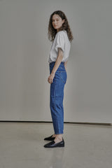 クロップドデニム/CROPPED DENIM_BLUE