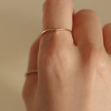 14K gold cognac diamond flow ring (6679708631158)