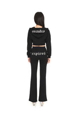 ラインストーンフーディージップアップ/Rhinestone Hoodie Zip-up (4164286152822)