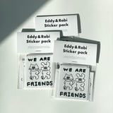 エディ&ラビ ドローイングステッカーパック / Eddy&Rabi Drawing Sticker Pack