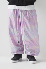 メロースーパーワイドベンティレーションパンツ / BSR2223FWPT014 MELLOW SUPER WIDE VENTILATION PANTS HOLOGRAM PINK