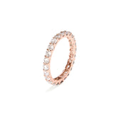 2.5MM プロング セッティング テニス リング / 2.5MM Prong Setting Tennis Ring (rosegold)
