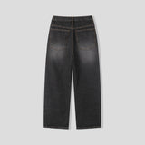 EN Slave Double Nee Denim Pants (2 colors)