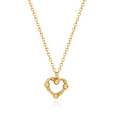 クロッティハートネックレス/clotty heart necklace