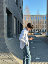 ジャストフィットデニムパンツ / Oz Just Fit Denim Pants (blue)