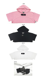 バックルフードボレロ/TOP(9365) Buckle Hooded Bolero