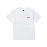 イリデセントマーブルロゴTシャツ / IRIDESCENT MARBLE LOGO T-SHIRTS [WHITE]