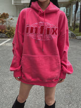(UNISEX) フィックスピンタック起毛オーバーフード