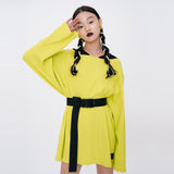 Logo Wide Belt [Black] (6592005111926)