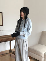 [5color] chewing long finger gloves