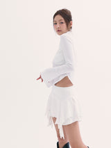 Clala skirt WHITE