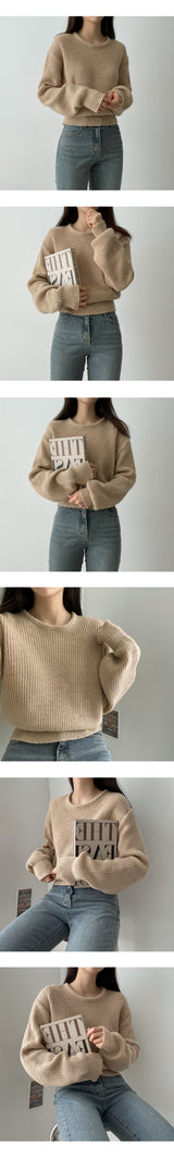 フェアラウンドニットウェア/Fair round knitwear