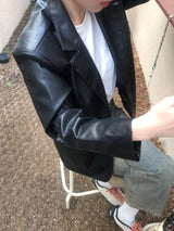 ノアールレザージャケット
