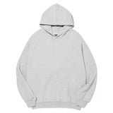 オーバーフィットレタリングパーカー/OVERFIT LETTERING HOODIE-MELANGE GREY
