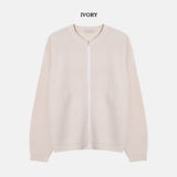 アンブラーラウンドジップアップニット / AMBLER ROUND ZIPUP KNIT