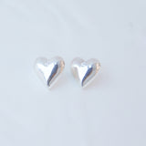 ジャイアントハートイヤリング / giant heart earring