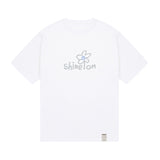 しゃいんオンフラワースマイルショートスリーブT / shine on flower smile short sleeve tee_3color