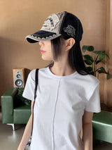 モンクベーシックセンターインシジョン半袖Tシャツ / [MADE] Monk Basic Center Incision Short-Sleeve T-Shirt