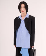 サマーリネンボレロブレザー / [MADE] Summer Linen Bolero Blazer