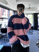 cander stripe loosefit knit