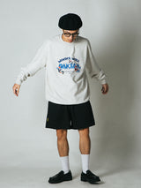 DAKYAM 2023 A/W Wonder Work Worker Gem Miner Illustration Crew Neck Sweatshirt