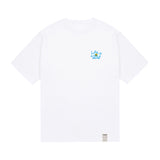 ドローイングレターフラワー半袖Tシャツ