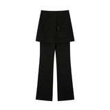 パンク＆ピストルスカートパンツ/1 1 punk & pistol skirt pants - BLACK